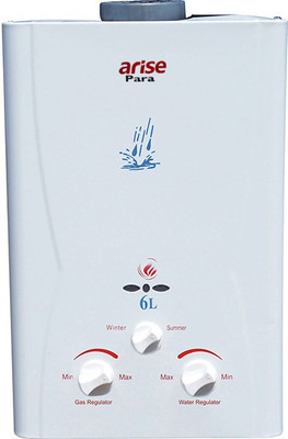 

Arise 6 L Gas Water Geyser(White, Para)