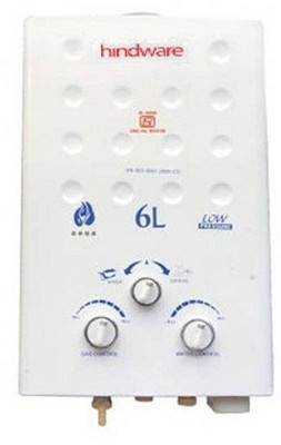 

Hindware 6 L Gas Water Geyser(White, 6 Ltrs Gas Geyser)