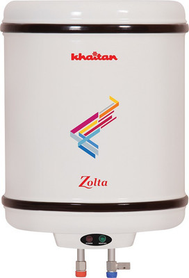

Khaitan 6 L Storage Water Geyser(White, Ivory, Zolta6Ltr), Ivory;white