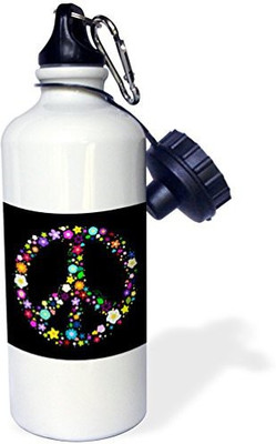 

3dRose 621 ml Water Purifier Bottle(White)