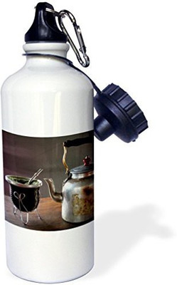 

3dRose 621 ml Water Purifier Bottle(White)