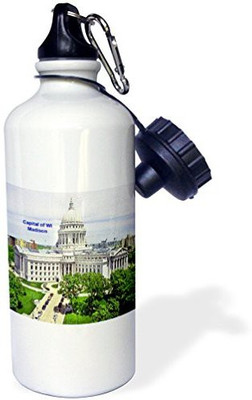 

3dRose 621 ml Water Purifier Bottle(White)