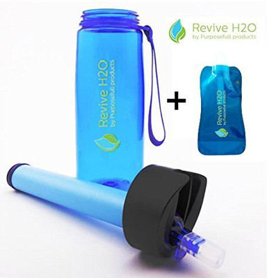 

Revive H2O 0 ml Water Purifier Bottle(Blue)