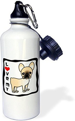

3dRose 621 ml Water Purifier Bottle(White)
