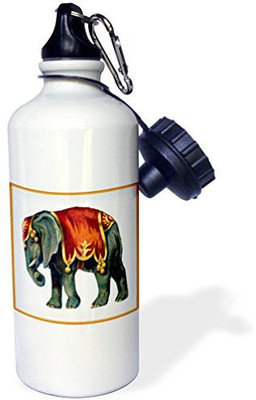 

3dRose 621 ml Water Purifier Bottle(White)