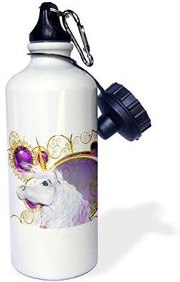 

3dRose 621 ml Water Purifier Bottle(White)