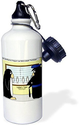 

3dRose 621 ml Water Purifier Bottle(White)