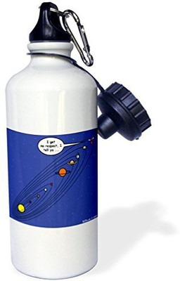 

3dRose 621 ml Water Purifier Bottle(White)