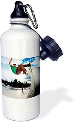 

3dRose 621 ml Water Purifier Bottle(White)