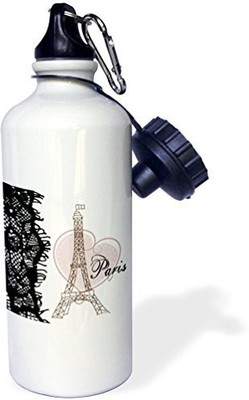 

3dRose 621 ml Water Purifier Bottle(White)