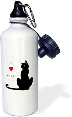 

3dRose 621 ml Water Purifier Bottle(White)