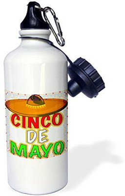 

3dRose 621 ml Water Purifier Bottle(White)