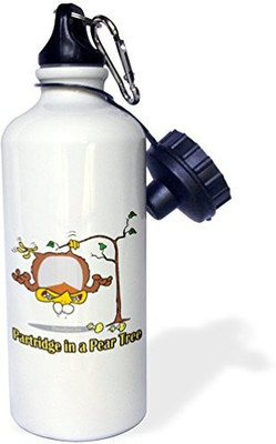 

3dRose 621 ml Water Purifier Bottle(White)
