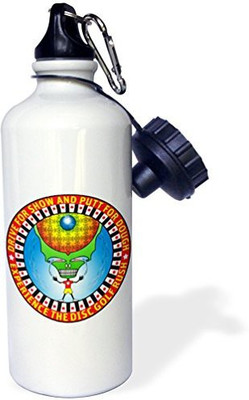 

3dRose 621 ml Water Purifier Bottle(White)