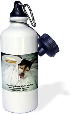 

3dRose 621 ml Water Purifier Bottle(White)