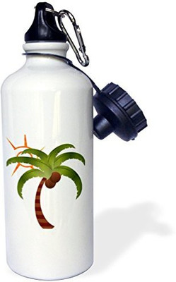 

3dRose 621 ml Water Purifier Bottle(White)