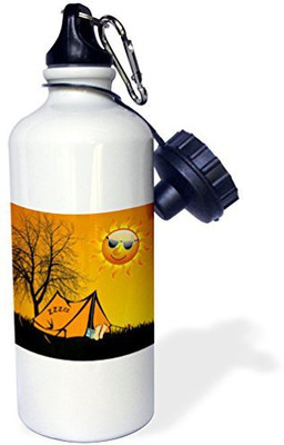 

3dRose 621 ml Water Purifier Bottle(White)