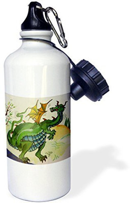 

3dRose 621 ml Water Purifier Bottle(White)