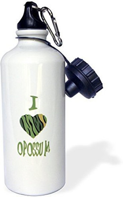 

3dRose 621 ml Water Purifier Bottle(White)