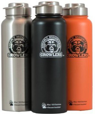 

Smoky Mountain Growlers 1183 ml Water Purifier Bottle(Orange)