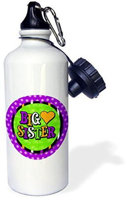 

3dRose 621 ml Water Purifier Bottle(White)