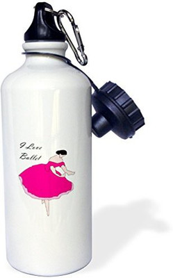 

3dRose 621 ml Water Purifier Bottle(White)