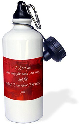 

3dRose 621 ml Water Purifier Bottle(White)