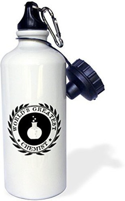 

3dRose 621 ml Water Purifier Bottle(White)