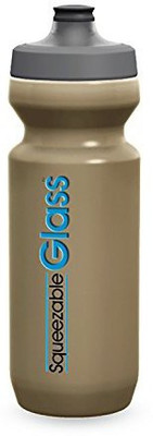 

Squeezable Glass 651 ml Water Purifier Bottle(Gold)