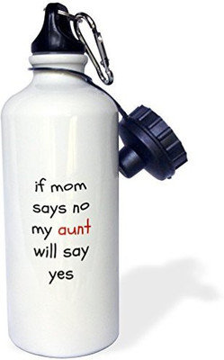 

3dRose 621 ml Water Purifier Bottle(White)