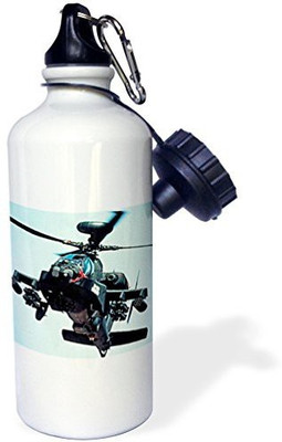 

3dRose 621 ml Water Purifier Bottle(White)
