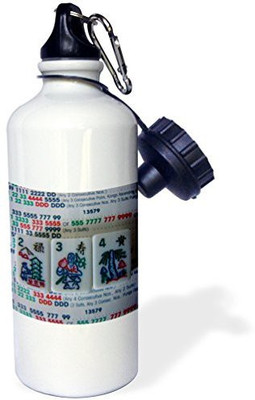 

3dRose 621 ml Water Purifier Bottle(White)