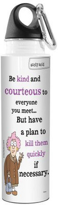 

Tree-Free Greetings 532 ml Water Purifier Bottle(White)