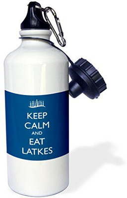 

3dRose 621 ml Water Purifier Bottle(White)