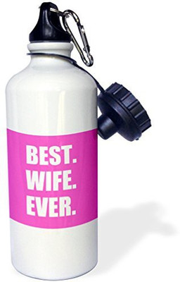 

3dRose 621 ml Water Purifier Bottle(White)