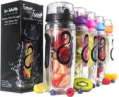 

Live Infinitely 946 ml Water Purifier Bottle(Black)