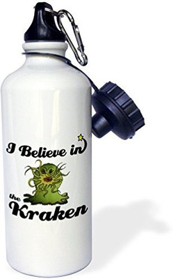 

3dRose 621 ml Water Purifier Bottle(White)