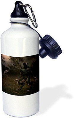 

3dRose 621 ml Water Purifier Bottle(White)