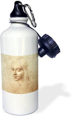 

3dRose 621 ml Water Purifier Bottle(White)