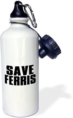 

3dRose 621 ml Water Purifier Bottle(White)