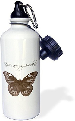 

3dRose 621 ml Water Purifier Bottle(White)