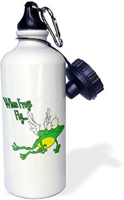 

3dRose 621 ml Water Purifier Bottle(White)