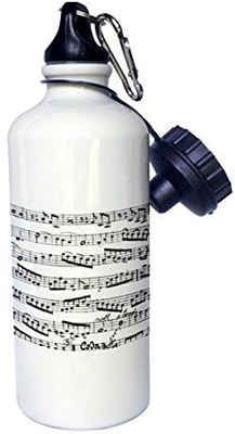 

3dRose 621 ml Water Purifier Bottle(White)