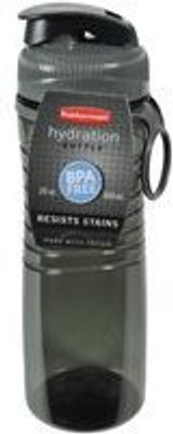 

Rubbermaid 591 ml Water Purifier Bottle(Black)