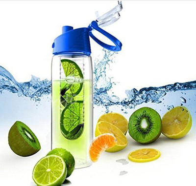 HomeWarez 798 ml Water Purifier Bottle(Blue)