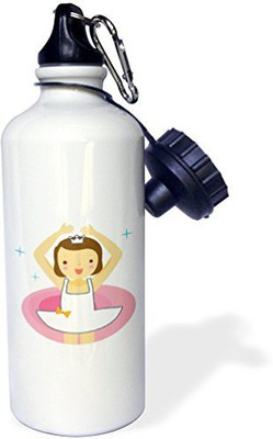 

3dRose 621 ml Water Purifier Bottle(White)