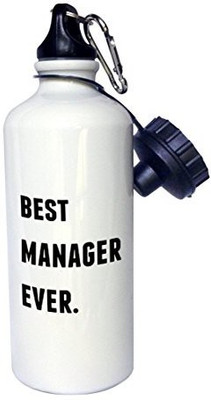 

3dRose 621 ml Water Purifier Bottle(White)