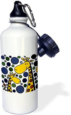 

3dRose 621 ml Water Purifier Bottle(White)