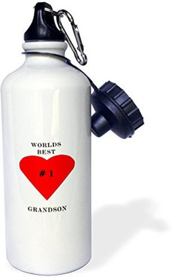 

3dRose 621 ml Water Purifier Bottle(White)