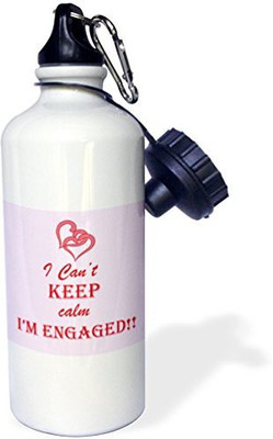 

3dRose 621 ml Water Purifier Bottle(White)